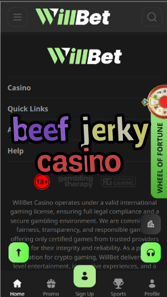 Beef Jerky Casino - Unique Casino Snack-casino25demayo.casinoorder.vip